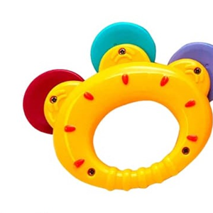 جغجغه دندانگیر رنگارنگ 10 عددی هولی تویز Hola Toys مدل 939-اسباب بازی